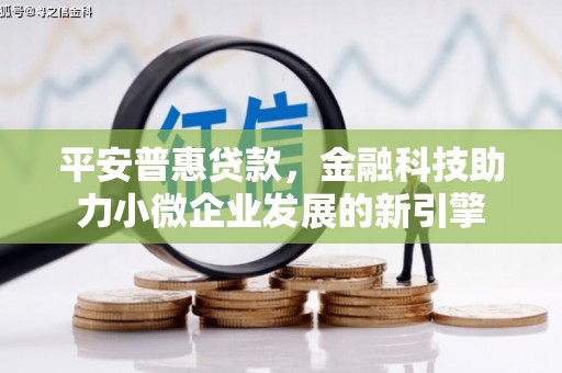 安陆平安普惠贷款，金融科技助力小微企业发展的新引擎