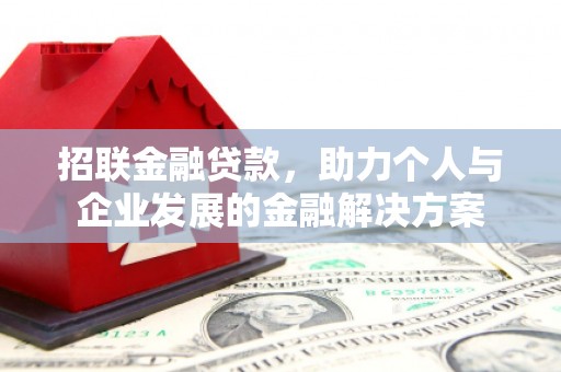 大兴安岭招联金融贷款，助力个人与企业发展的金融解决方案