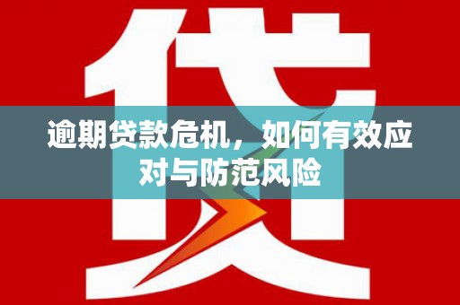 淮上逾期贷款危机，如何有效应对与防范风险