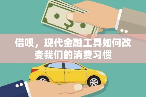 西林借呗，现代金融工具如何改变我们的消费习惯