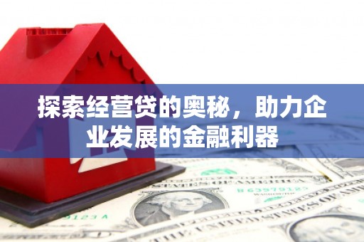 腾冲探索经营贷的奥秘，助力企业发展的金融利器