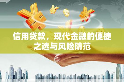 张家界信用贷款，现代金融的便捷之选与风险防范