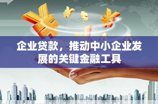 芒市企业贷款，推动中小企业发展的关键金融工具