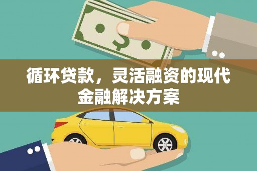镇海循环贷款，灵活融资的现代金融解决方案