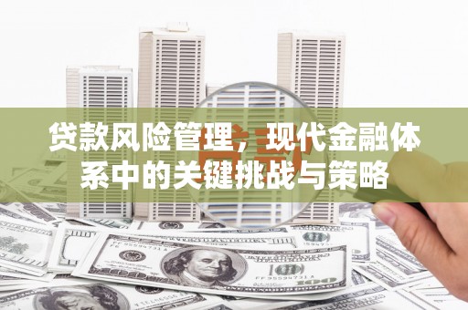 错那贷款风险管理，现代金融体系中的关键挑战与策略