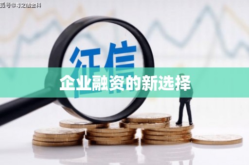 中堂企业融资的新选择