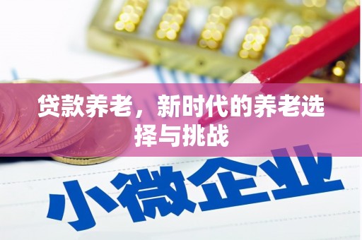 乌恰贷款养老，新时代的养老选择与挑战
