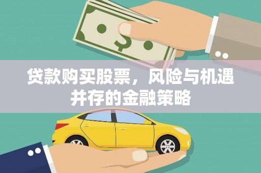 南部贷款购买股票，风险与机遇并存的金融策略