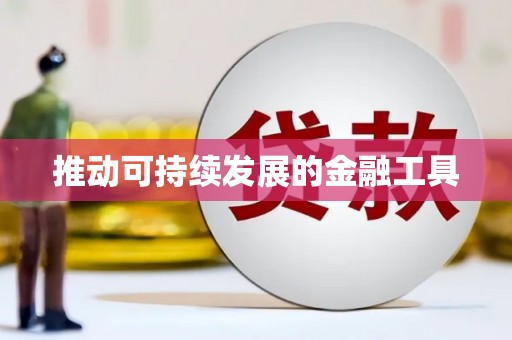 临湘推动可持续发展的金融工具