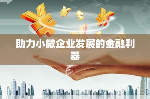 汾阳助力小微企业发展的金融利器